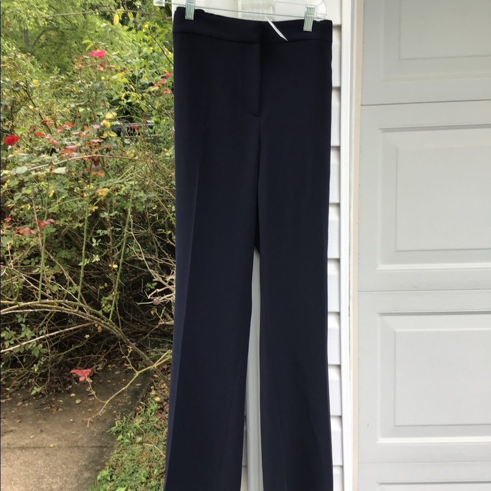 NWT Talbots Wardrobe Workhorse! Navy Lined Pants